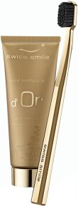 D’Or toothgel & toothbrush - Goldenes Zahngel & Ultra Soft Zahnbürste
