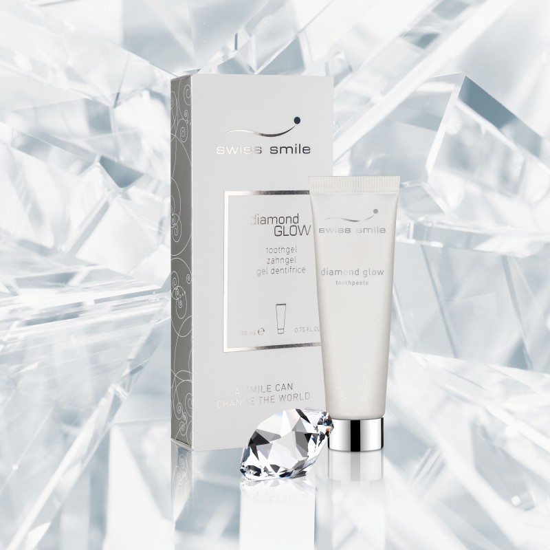 Diamond glow toothpaste